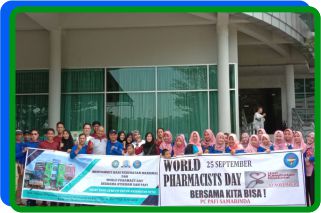 You are currently viewing Kolaborasi STIKSAM Dan PAFI (Persatuan Ahli Farmasi Indonesia) Cab. SAMARINDA Dalam Menyambut WPD (WORLD PHARMACIST DAY dan HKN (Hari Kesehatan Nasional)