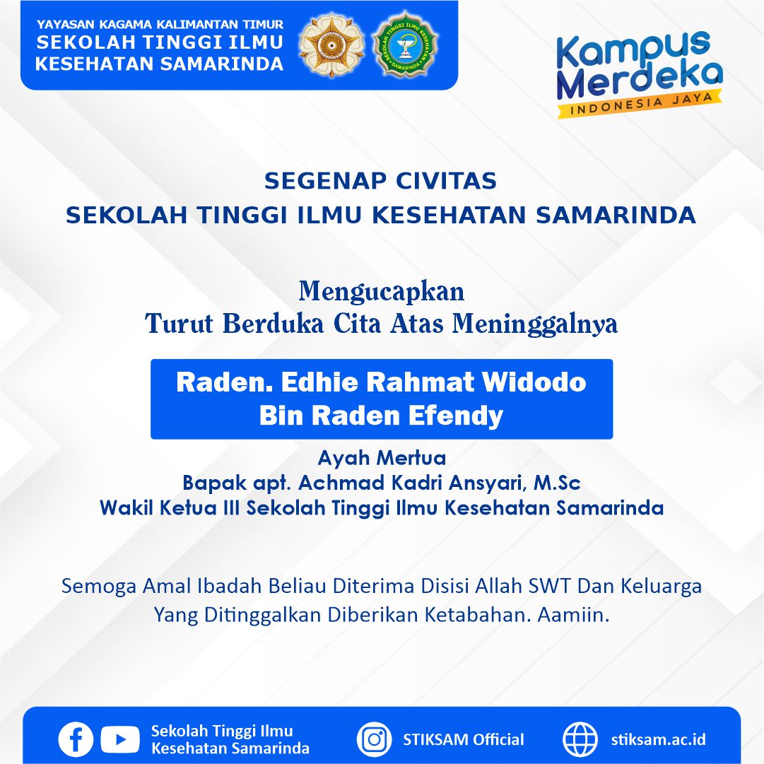 You are currently viewing Berita duka dari keluarga besar Sekolah Tinggi Ilmu Kesehatan Samarinda