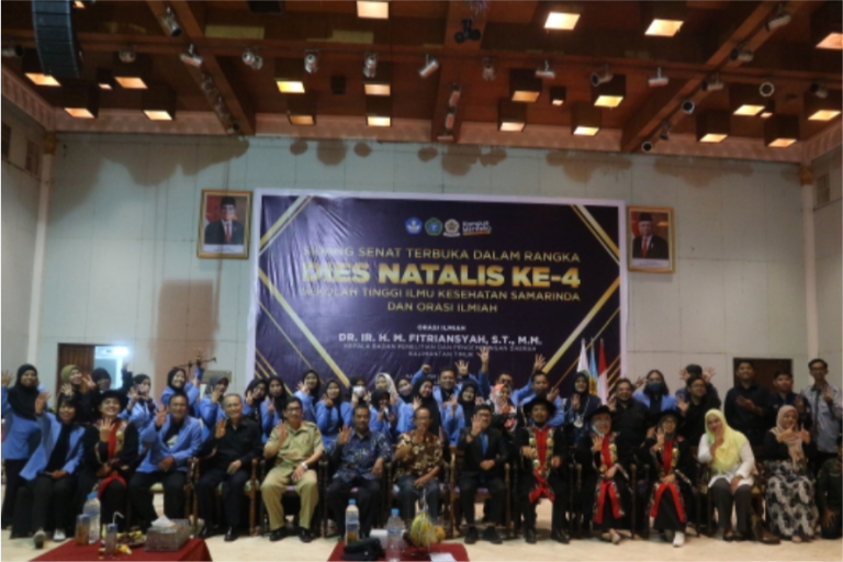 Read more about the article SIDANG SENAT TERBUKA DALAM RANGKA DIES NATALIS KE-4 STIKES SAMARINDA