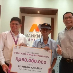 Read more about the article Bank Mega Syariah- Yayasan Kagama Kaltim Kerjasama Pembangunan Gedung Utama STIKES Samarinda